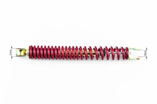 Амортизатор задний GY6/Honda-305мм*D-37мм (втулка 10мм / вилка 8мм), красный, ЗЧ-СКУТЕР, YQ-328622