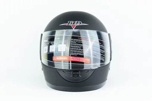 Шлем интеграл BLD-825 М (57-58см), чёрный мат, ШОЛОМИ, YQ-330234