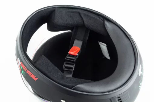 Шолом інтеграл BLD-825A S (55-56см), чорно-зелений "хижак" мат, ШОЛОМИ, YQ-360601