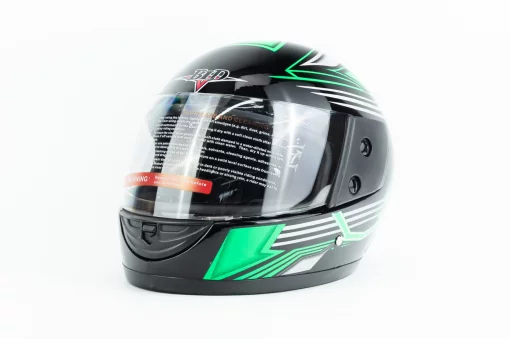 Шолом інтеграл BLD-825A S (55-56см), чорно-салатовий, ШОЛОМИ, YQ-360600