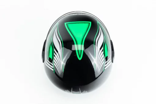 Шолом інтеграл BLD-825A S (55-56см), чорно-салатовий, ШОЛОМИ, YQ-360600