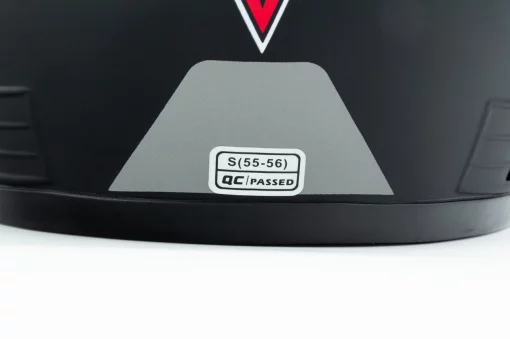 Шлем интеграл BLD-825A S (55-56см), чёрно-серый мат, ШОЛОМИ, YQ-360498