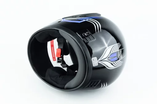 Шлем интеграл BLD-825A XS (53-54см), чёрно-синий, ШОЛОМИ, YQ-330562