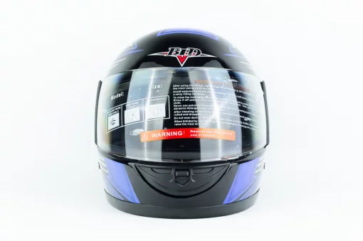 Шлем интеграл BLD-825A XS (53-54см), чёрно-синий, ШОЛОМИ, YQ-330562