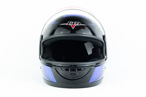 Шлем интеграл BLD-825A XS (53-54см), чёрно-синий, ШОЛОМИ, YQ-330562