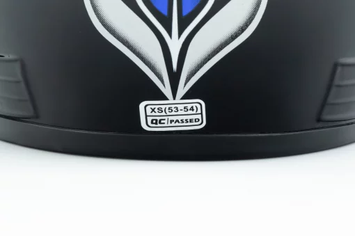 Шлем интеграл BLD-825A XS (53-54см), чёрно-синий, ШОЛОМИ, YQ-330562