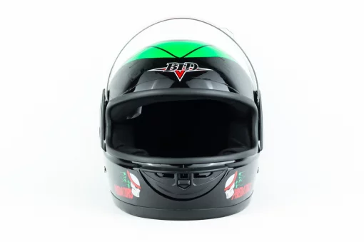 Шолом інтеграл BLD-825A М (57-58см), чорно-зелений "хижак", ШОЛОМИ, YQ-330466