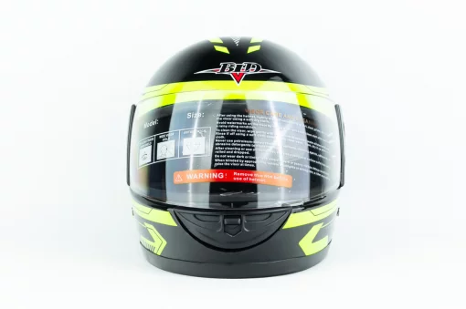 Шолом інтеграл BLD-825A М (57-58см), чорно-салатовий, ШОЛОМИ, YQ-330034