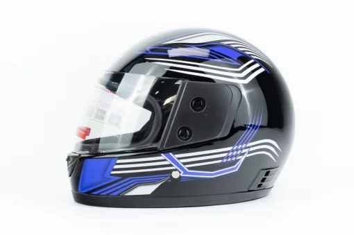 Шолом інтеграл BLD-825A М (57-58см), чорно-синій, ШОЛОМИ, YQ-330037