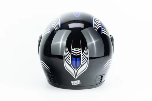 Шолом інтеграл BLD-825A М (57-58см), чорно-синій, ШОЛОМИ, YQ-330037