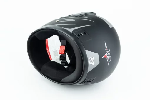 Шлем интеграл BLD-825A М (57-58см), чёрно-серый мат, ШОЛОМИ, YQ-360305