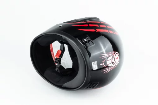 Шолом інтеграл BLD-825A М (57-58см), чорно-червоний "хижак", ШОЛОМИ, YQ-330038