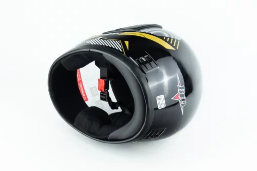 Шлем интеграл BLD-825B S (55-56см), чёрно-золотистый, ШОЛОМИ, YQ-330455