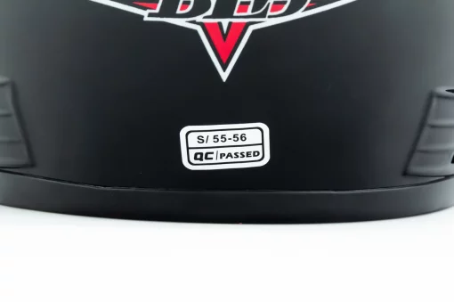 Шлем интеграл BLD-825B S (55-56см), чёрно-золотистый, ШОЛОМИ, YQ-330455