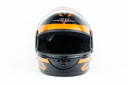 Шлем интеграл BLD-825B М (57-58см), чёрно-оранжевый, ШОЛОМИ, YQ-330465