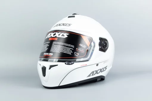 Шолом інтеграл (стандарт DOT/ECE) DRAKEN S L (59-60см), білий, ШОЛОМИ, YQ-360565