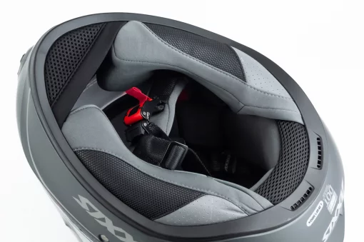 Шолом інтеграл (стандарт DOT/ECE) DRAKEN S L (59-60см), сірий мат, ШОЛОМИ, YQ-360568