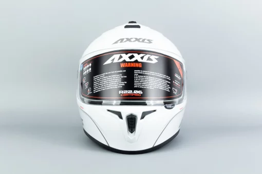 Шолом інтеграл (стандарт DOT/ECE) DRAKEN S М (57-58см), білий, ШОЛОМИ, YQ-360564