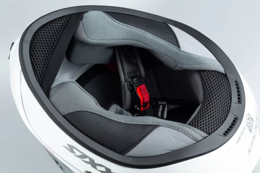 Шолом інтеграл (стандарт DOT/ECE) DRAKEN S М (57-58см), білий, ШОЛОМИ, YQ-360564