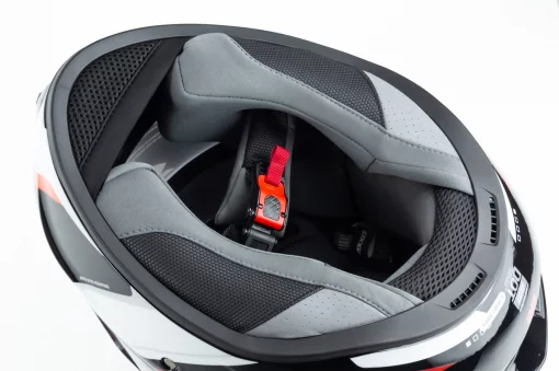 Шлем интеграл (стандарт DOT/ECE) DRAKEN SUNRAY L (59-60см), чёрно-красный, ШОЛОМИ, YQ-360571