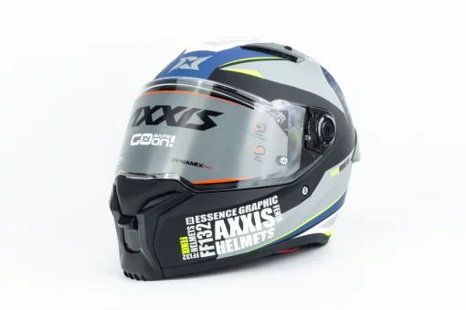 Шолом інтеграл (стандарт DOT/ECE) FENIX ESSENCE М (57-58см), чорно-синій мат, ШОЛОМИ, YQ-360588