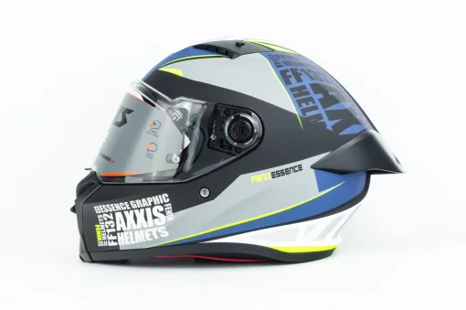 Шолом інтеграл (стандарт DOT/ECE) FENIX ESSENCE М (57-58см), чорно-синій мат, ШОЛОМИ, YQ-360588