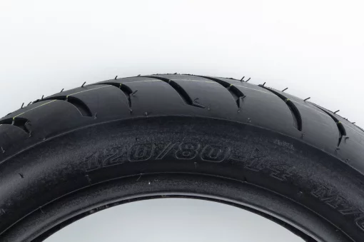 Шина 120/80-14 бескамерная, шоссейный рисунок SV-016, ШИНИ, YQ-353563