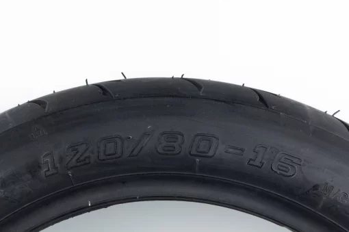 Шина 120/80-16 бескамерная, шоссейный рисунок VOGUE, ШИНИ, YQ-353617