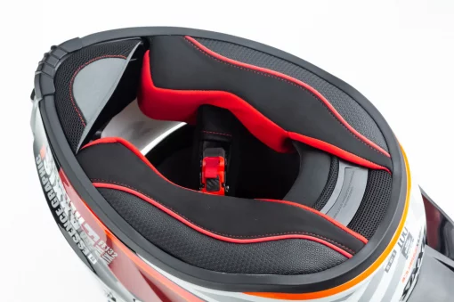 Шлем интеграл (стандарт DOT/ECE) FENIX ESSENCE S (55-56см), чёрно-красный, ШОЛОМИ, YQ-360584