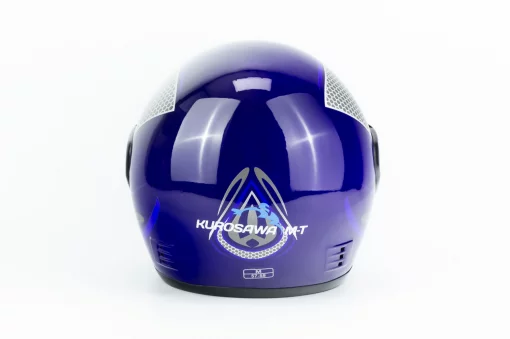 Шлем интеграл HF-101 M, сине-серый Q233-BL, ШОЛОМИ, YQ-360521