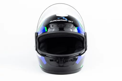 Шлем интеграл HF-101 M, чёрный с рисунком Q275-G, ШОЛОМИ, YQ-360528