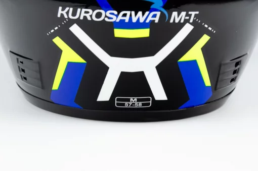 Шлем интеграл HF-101 M, чёрный с рисунком Q275-Y, ШОЛОМИ, YQ-360529