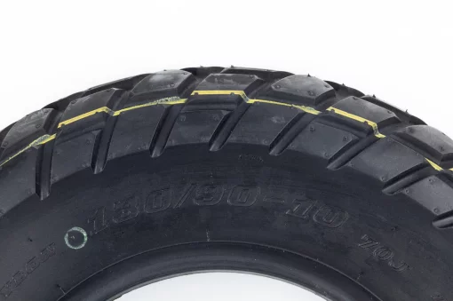 Шина 130/90-10 бескамерная, шипованная 9009, ШИНИ, YQ-353589