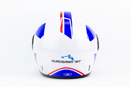 Шлем интеграл HF-101 S, бело-синий, ШОЛОМИ, YQ-360106