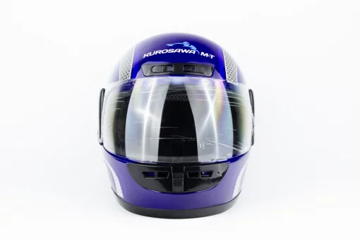 Шлем интеграл HF-101 S, сине-серый Q233-BL, ШОЛОМИ, YQ-360522