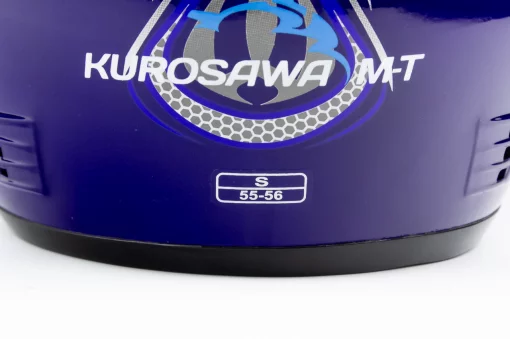 Шлем интеграл HF-101 S, сине-серый Q233-BL, ШОЛОМИ, YQ-360522