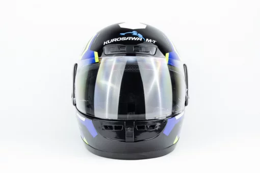 Шлем интеграл HF-101 S, чёрный с рисунком Q275-Y, ШОЛОМИ, YQ-360525