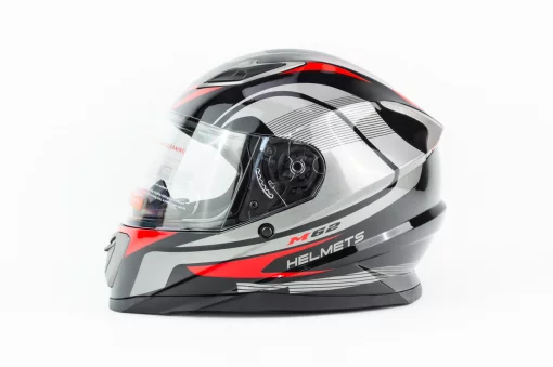 Шолом інтеграл M62 S (55-56см), чорно-червоний, ШОЛОМИ, YQ-330024