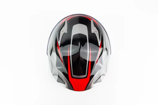 Шолом інтеграл M62 S (55-56см), чорно-червоний, ШОЛОМИ, YQ-330024