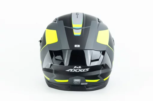 Шлем интеграл (стандарт DOT/ECE), выдвижные очки PANTHER SV GALE L (59-60см), чёрно-салатовый мат, ШОЛОМИ, YQ-360597