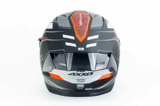 Шлем интеграл (стандарт DOT/ECE), выдвижные очки PANTHER SV THORN L (59-60см), чёрно-серый мат, ШОЛОМИ, YQ-360594