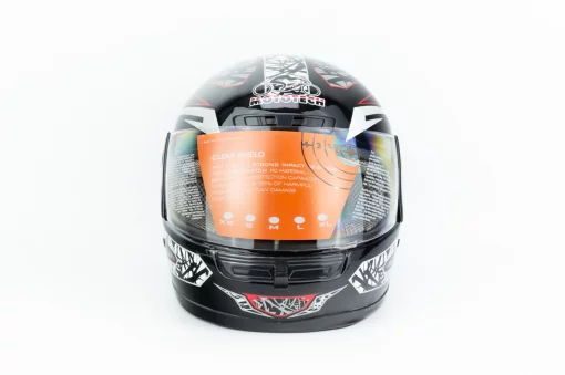 Шлем интеграл WLT-106 S, чёрно-красный, ШОЛОМИ, YQ-360559