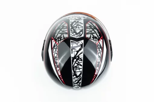 Шлем интеграл WLT-106 S, чёрно-красный, ШОЛОМИ, YQ-360559