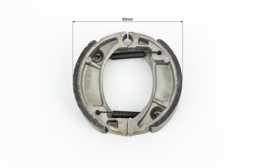 Гальмівні колодки барабан Honda DIO 50 (пружини під кутом), D-90мм, YQ-352042