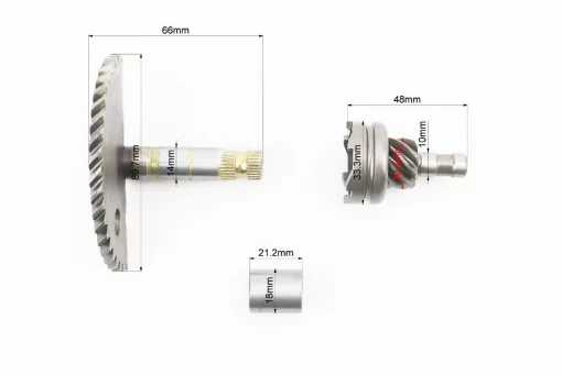Півмісяць кікстартера 66мм з втулкою+пружина+храповик, 50-100сс 4Т, YQ-349024