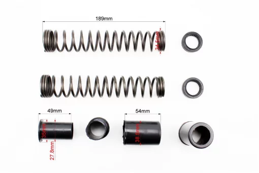 Ремонтный комплект вилки передней (пружины, сальники, втулки), DELTA, YQ-318232