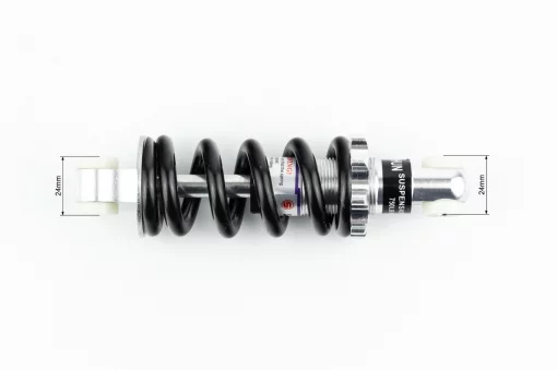 ATV детский-Амортизатор задний 145мм*d-43мм (втулка 8мм/втулка 8мм) регулир., чёрный, ЗЧ-ATV, YQ-335520