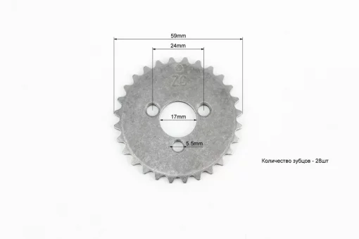 Распредвал+подшипники+шестерня 70-110cc, DELTA, YQ-357593