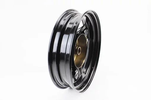 Диск колёсный задний Suzuki LET'S (стальной)+шайба, чёрный, YQ-352183