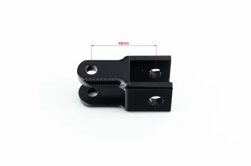 Подовжувач заднього амортизатора 48мм, чорний, ЗЧ-МОТО, YQ-328128